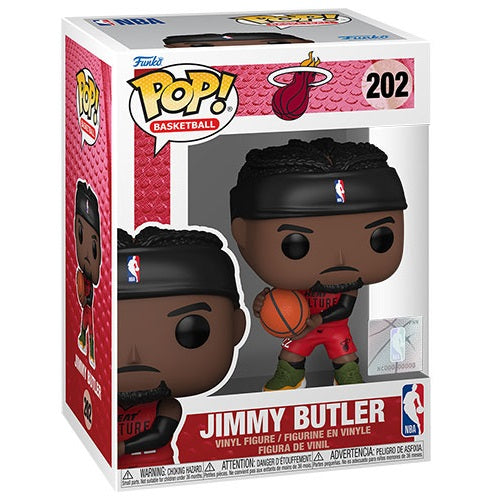 Funko Pop ! Basket Nba Miami Heat (202) Jimmy Butler City Vinyl Figure 9Cm