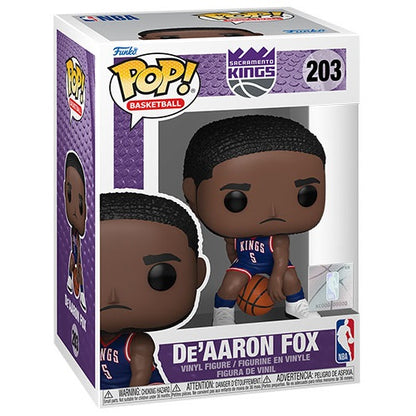 Funko Pop ! Basket Nba Sacramento Kings (203) De'Aaron Fox City Vinyl Figure 9Cm