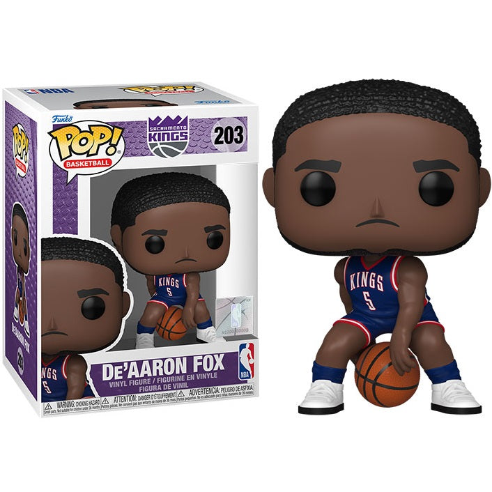 Funko Pop ! Basket Nba Sacramento Kings (203) De'Aaron Fox City Vinyl Figure 9Cm