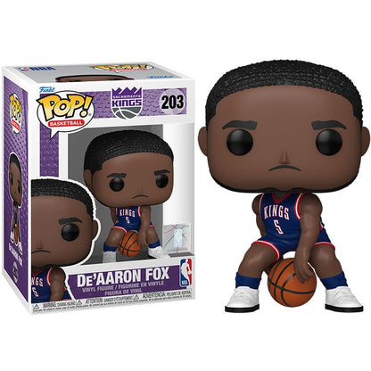 Funko Pop ! Basket Nba Sacramento Kings (203) De'Aaron Fox City Vinyl Figure 9Cm