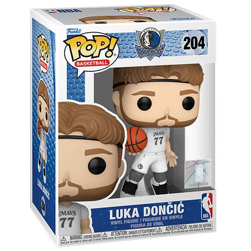 Funko Pop ! Basket Nba Dallas Mavericks (204) Luka Doncic City Vinyl Figure 9Cm