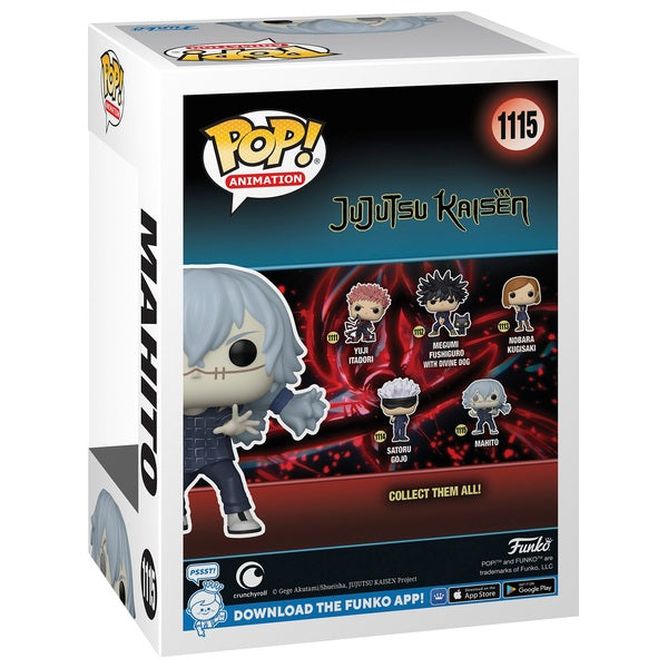 Funko Pop ! Animation Jujutsu Kaisen - (1115) Mahito Vinyl Figure 9Cm Nuovo