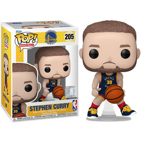 Funko Pop ! Basket Nba Golden State Warriors (205) Stephen Curry City Figure 9Cm