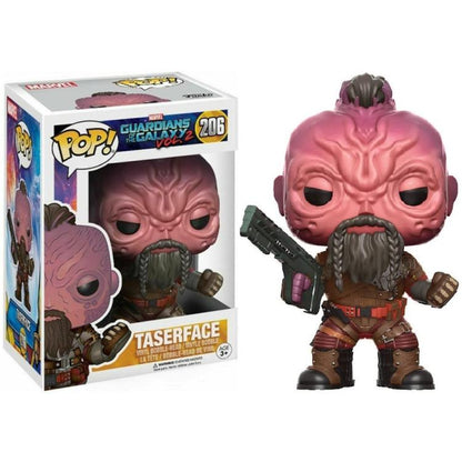 Funko Pop! Marvel Guardians Of The Galaxy Vol.2 (206) Taserface Figure Vinyl 9Cm