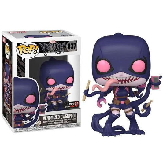 Funko Pop ! Marvel Venom (873) Venomized Gwenpool Exclusive Vinyl Figure 9Cm