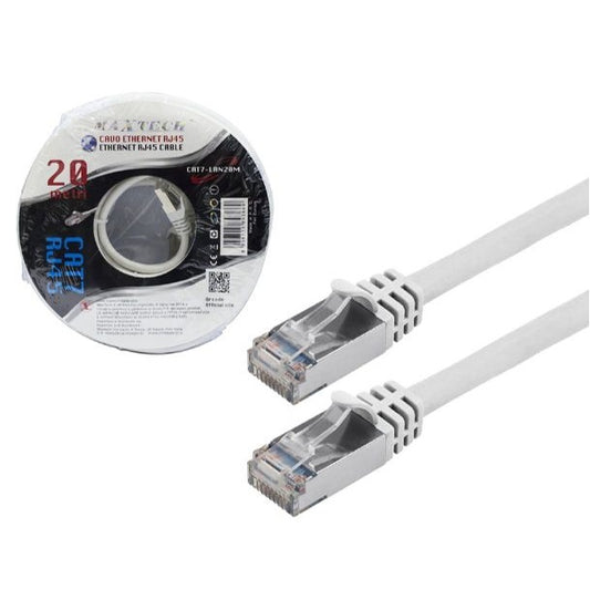 CAVO ETHERNET DI RETE LAN INTERNET RJ45 Cat7 20M METRI MODEM ROUTER INFORMATICA