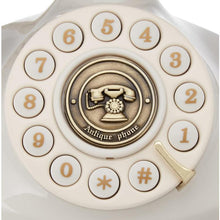 Brondi Telefono Fisso Vintage 10 Tavolo Retro Suoneria Regolabile Filo Bianco