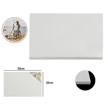 Tela Pittura Tele Per Dipingere Telaio In Legno Telati Cotone Grana Fine 20X30Cm
