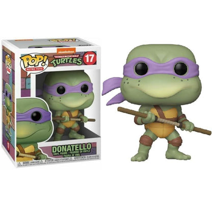 Funko Pop! Retro Toys - Turtles (17) Donatello Tartarughe Ninja Vinyl Figure 9Cm