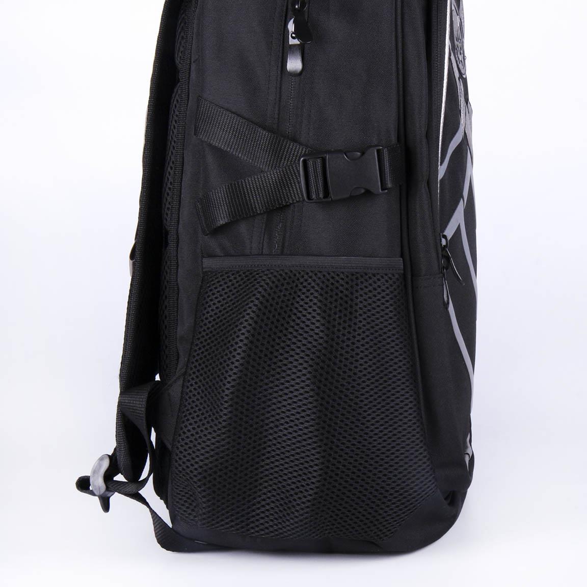 Zaino Marvel Avengers (Black Panther) Zainetto per Laptop Computer e Organizer interno con rete laterale Manici imbottiti ed ergonomici - Licenza ufficiale - da Ufficio, Viaggio Scuola - Uomo Adulti e Ragazzi