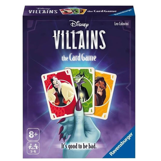 Disney Villains - The Card Game Gioco Da Tavolo 3-6 Giocatori Ravensburger 8+