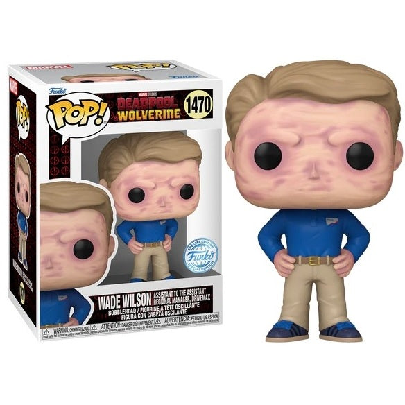 Funko Pop ! Marvel - Deadpool Wolverine (1470) Wade Wilson Special Edition 9Cm