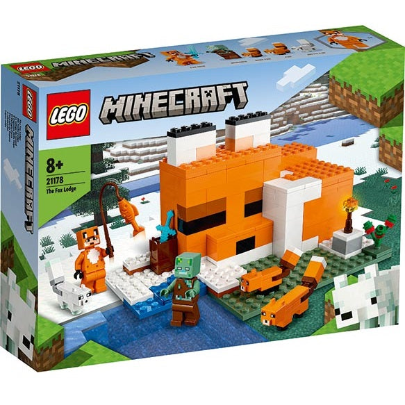 Lego - Minecraft 21178 (Il Capanno della Volpe) Figure Costruzioni 193 pz 8+