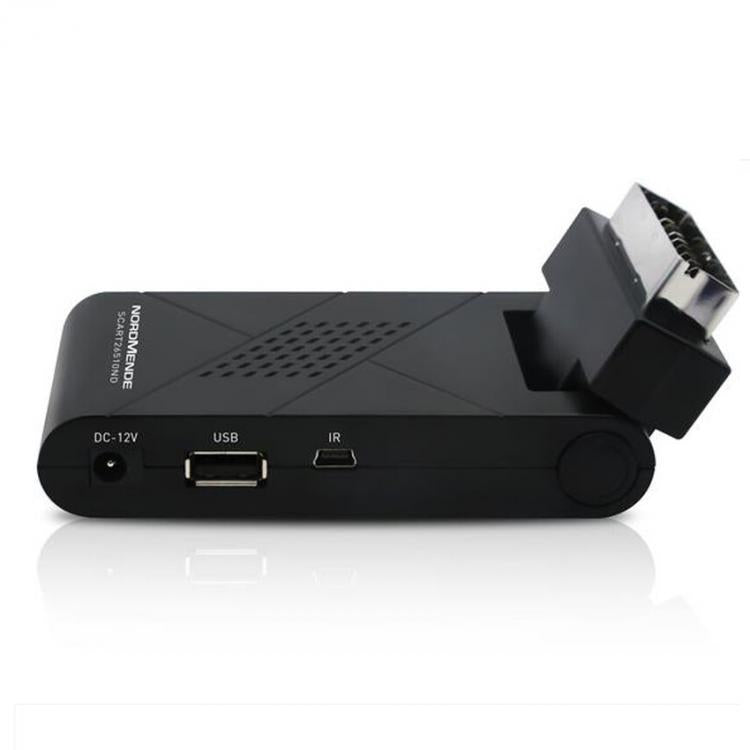 DECODER MINI STICK DIGITALE TERRESTRE SCART DVB-T2 USB HDMI SCART FULL HD H265