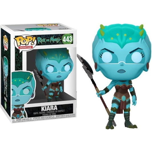 Funko Pop ! Animation - Rick And Morty (443) Kiara Vinyl Figure 9Cm Statuetta