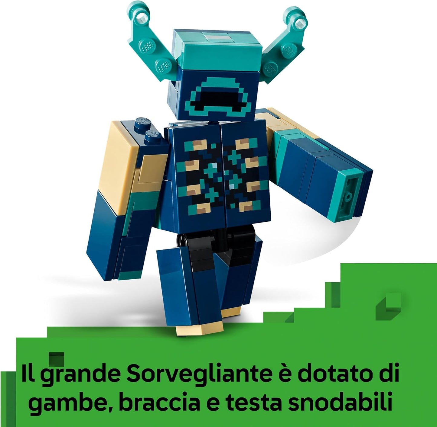 Lego - Minecraft 21274 L'Incontro con il Sorvegliante - 7+ Costruzione 238 Pz