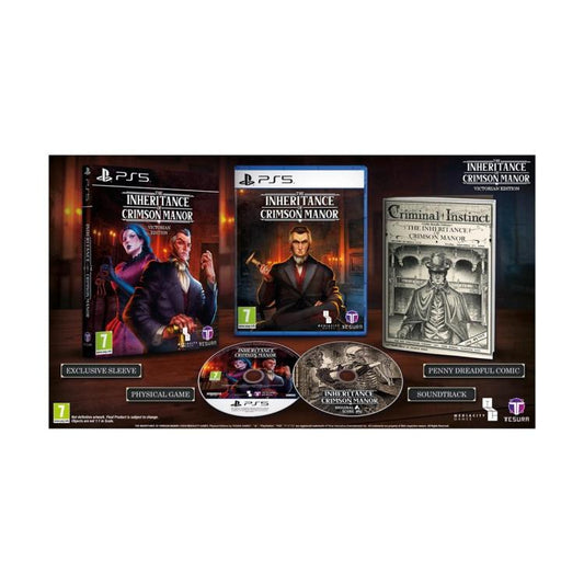 The Inheritance Of Crimson Manor - Victorian Edition Gioco Ps5 Videogioco Ita Eu