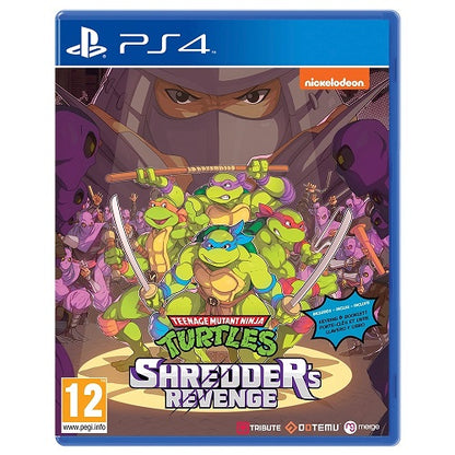 Teenage Mutant Ninja Turtles Shredder'S Revenge Ps4 Gioco Italiano Tmnt Nuovo