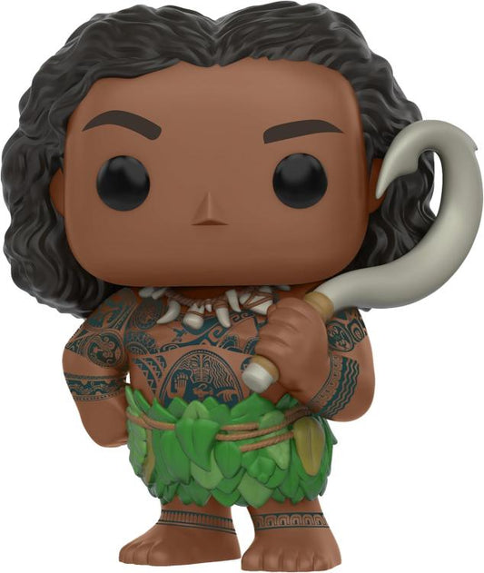 Funko Pop ! Disney Moana - Oceania (214) Maui Vinyl Figure 9Cm Statua Collezione