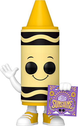 Funko Pop ! Crayola Colors Of Kidness (214) Hello Sunshine Vinyl Figure 9Cm