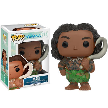 Funko Pop ! Disney Moana - Oceania (214) Maui Vinyl Figure 9Cm Statua Collezione