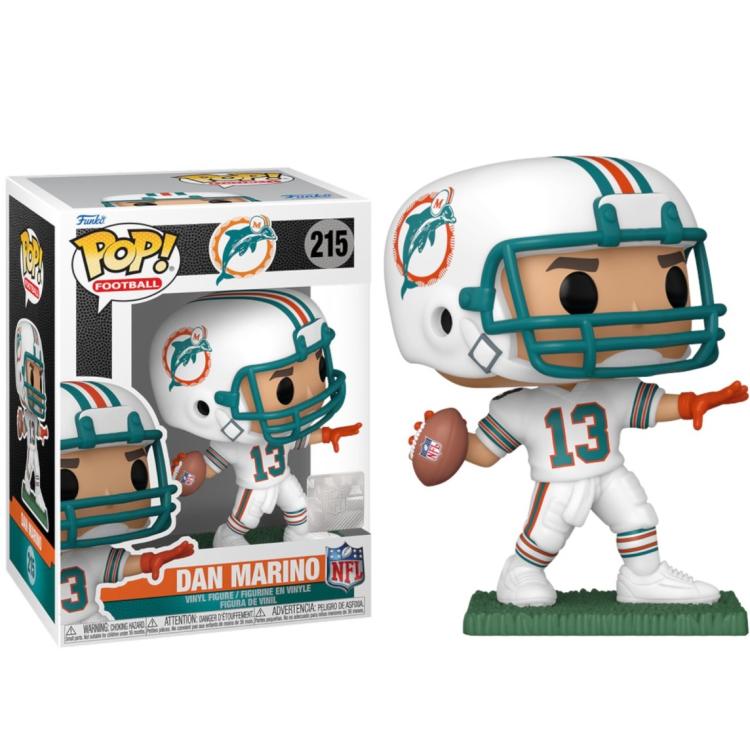 Funko Pop ! Nfl Legend Miami Dolphins (215) Dan Marino Football Vinyl Usa Figure