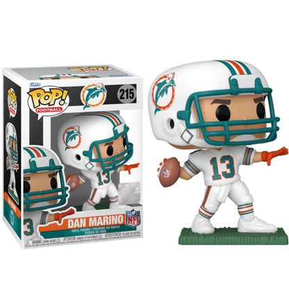Funko Pop ! Nfl Legend Miami Dolphins (215) Dan Marino Football Vinyl Usa Figure