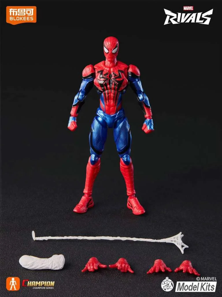 Blokees - Marvel Rivals: Model Kit - Champion Class 06 (Spider-Man) Action Figure 81118