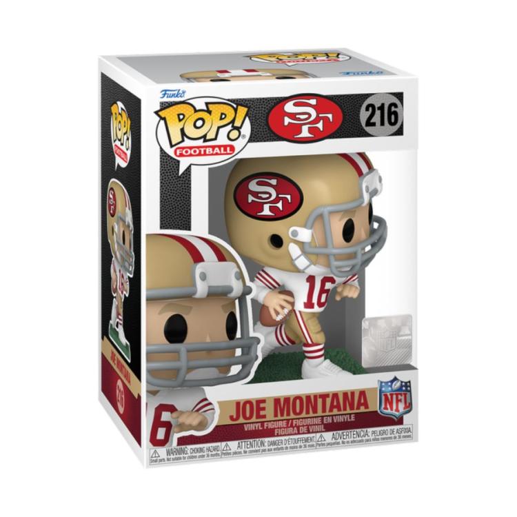Funko Pop ! Nfl Legend San Francisco (216) Joe Montana Football Vinyl Usa Figure