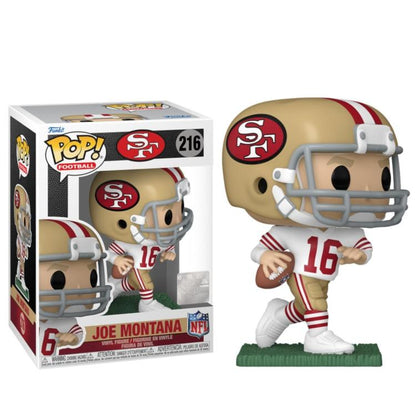 Funko Pop ! Nfl Legend San Francisco (216) Joe Montana Football Vinyl Usa Figure