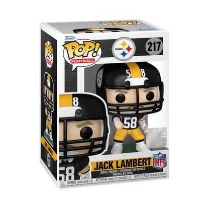 Funko Pop ! Nfl Legend Pittsburgh Steelers (217) Jack Lambert Football Vinyl Usa