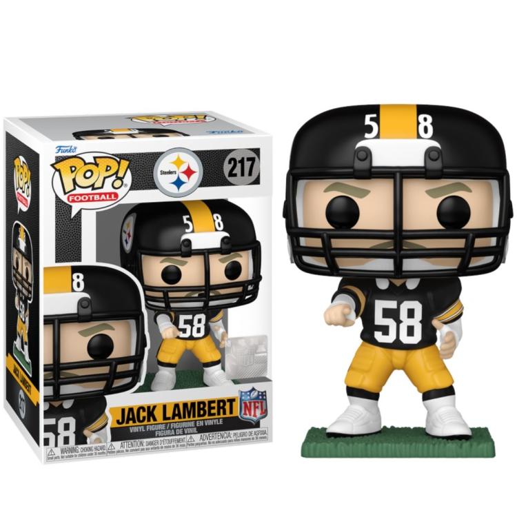 Funko Pop ! Nfl Legend Pittsburgh Steelers (217) Jack Lambert Football Vinyl Usa