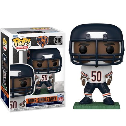 Funko Pop ! Nfl Legend Chicago Bears (218) Mike Singletary Football Vinyl Usa