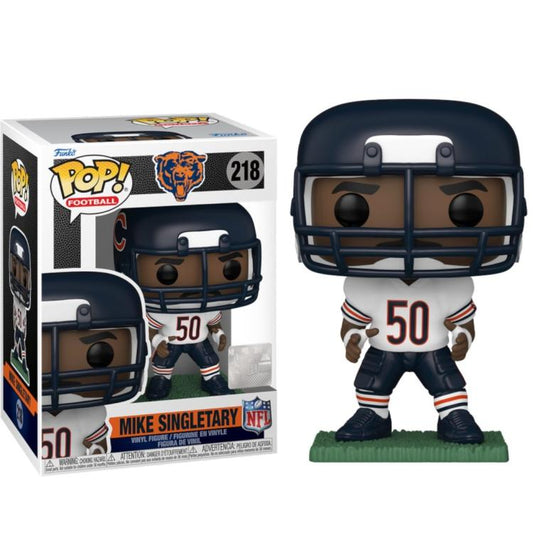 Funko Pop ! Nfl Legend Chicago Bears (218) Mike Singletary Football Vinyl Usa