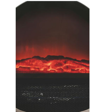 Kooper Marte Termoventilatore Caminetto Elettrico Camino Stufa Led Fiamma 1500W