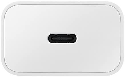 Samsung Ep-T1510X Caricabatteria Originale Caricatore 15W Usb-C Con Cavo Bianco