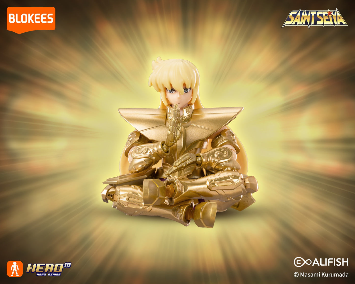 Blokees - Saint Seiya - Galaxy Version 04 - Gold Zodiac Vol (2) (Box Intero) - Action Figure 75034
