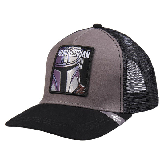 Cerdà - Disney - Star Wars (The Mandalorian) Ufficiale - Berretto Strapback Cappello Trucker con Visiera Curva Stile Baseball Cap
