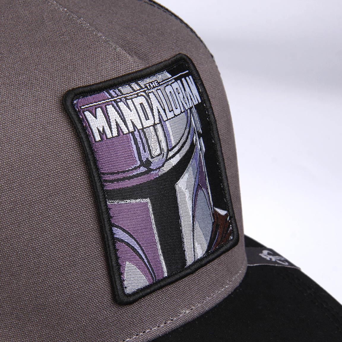 Cerdà - Disney - Star Wars (The Mandalorian) Ufficiale - Berretto Strapback Cappello Trucker con Visiera Curva Stile Baseball Cap