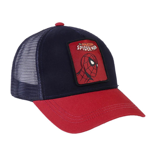 Cerdà - Marvel - Spiderman Ufficiale - Berretto Strapback Cappello Trucker con Visiera Curva Stile Baseball Cap