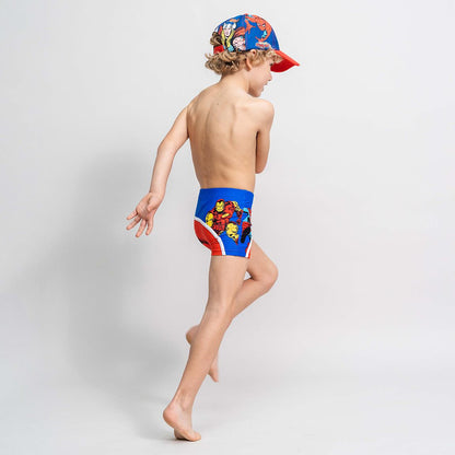 Cerdà - Cappellino Marvel Comics (Avengers) Ufficiale - Berretto Strapback Cappello con Visiera Curva Stile Baseball Cap per Bambini da 4 a 8 Anni