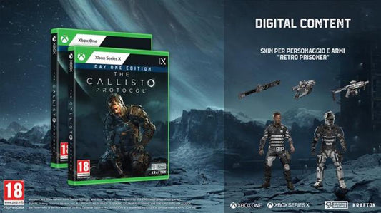 The Callisto Protocol Day One Edition Xbox Serie X Gioco Italiano Nuovo Pal