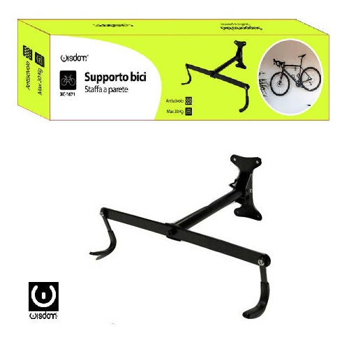 Supporto Portabici Porta Bici Staffa Appendi Bicicletta Parete Muro Stand Xc1671