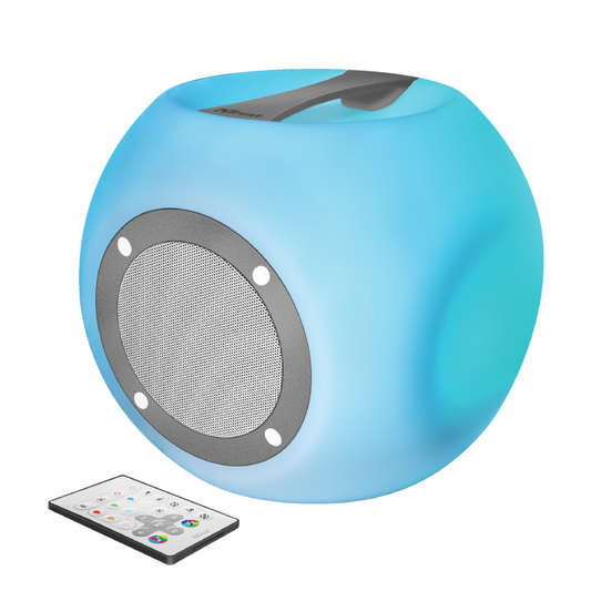 Trust Speaker Lara Altoparlante Wireless Bluetooth Led Luminoso Telecomando