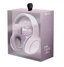 Trust Urban Dona Cuffie Wireless Bluetooth Lettore Mp3 Sd Microfono Smartphone