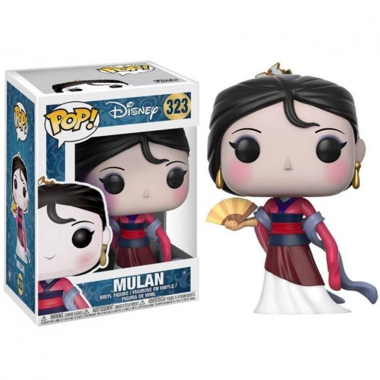 Funko Pop ! Disney Mulan (323) Vinyl Figure Con Kimono Principessa Samurai Girl