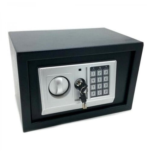 Cassaforte Muro Incasso Elettronica 31x20x20 Combinazione Numerica Chiave Hotel