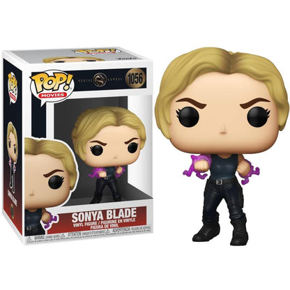 Funko Pop ! Movies - Mortal Kombat (1056) Sonya Blade Vinyl Figure 9Cm Statua