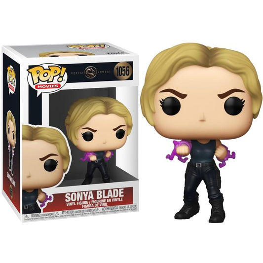 Funko Pop ! Movies - Mortal Kombat (1056) Sonya Blade Vinyl Figure 9Cm Statua