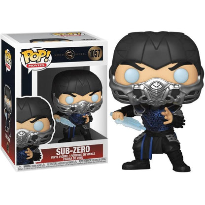 Funko Pop ! Movies - Mortal Kombat (1057) Sub-Zero Vinyl Figure 9Cm Statua